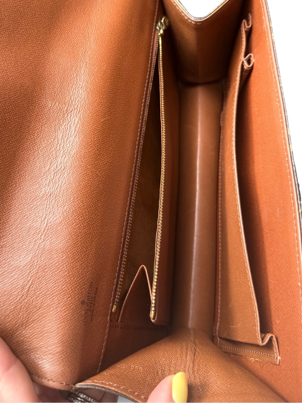 Louis Vuitton Monogram Pochette Dame GM Vintage Crossbody Clutch Bag 1988 - Picture 8 of 16